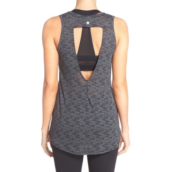 Zella Tops - Zella “Lean Routine” tank in Black.